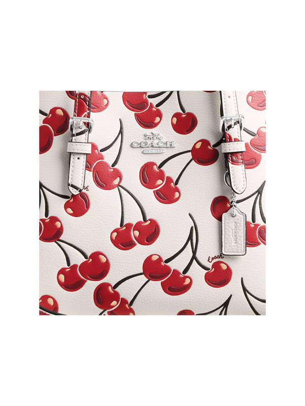 Coach Mini Tote Mollie Cherry