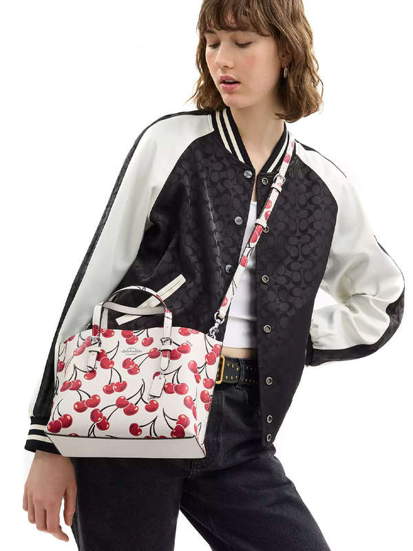 Coach Mini Tote Mollie Cherry