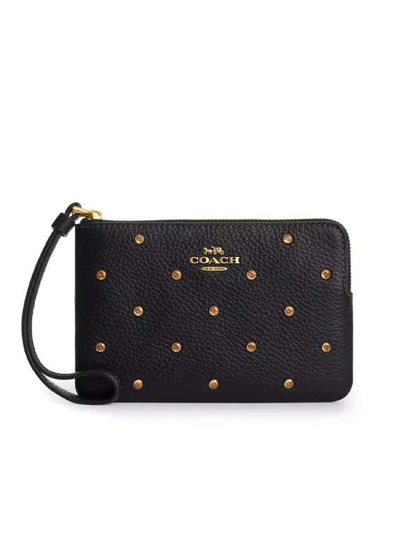 Coach Wristlet with Crystals