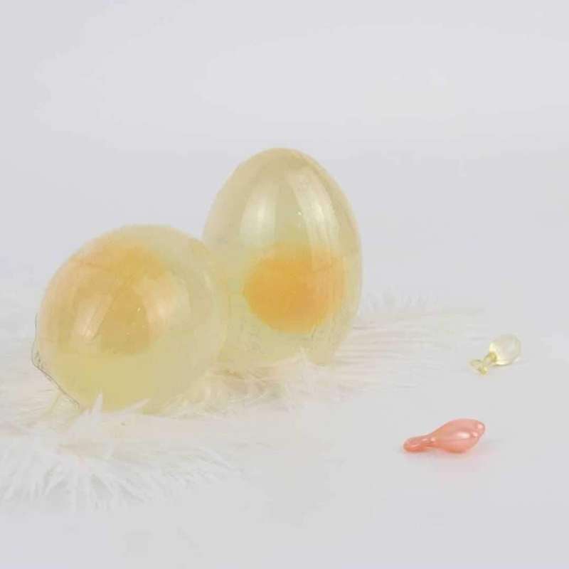 Egg collagen soap