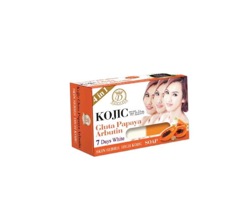 Kojic Gluta Papaya Arbutin soap with Glutathione Plus