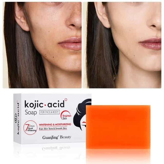 Guanjing Kojic Acid Brightening & Moisturising Soap