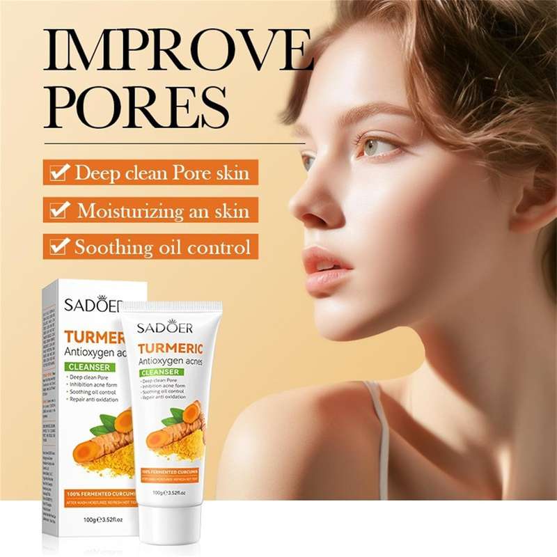 Turmeric Anti-Oxidation Face Serum & Cleanser