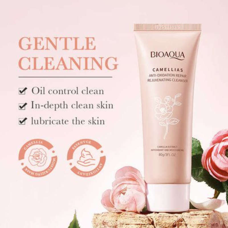 Bioaqua Camellias Anti-Oxidation Moist Repair Skin Care 5 Piece Set