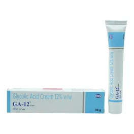 Ga-12 -Glycolic Acid 12%W/W Cream