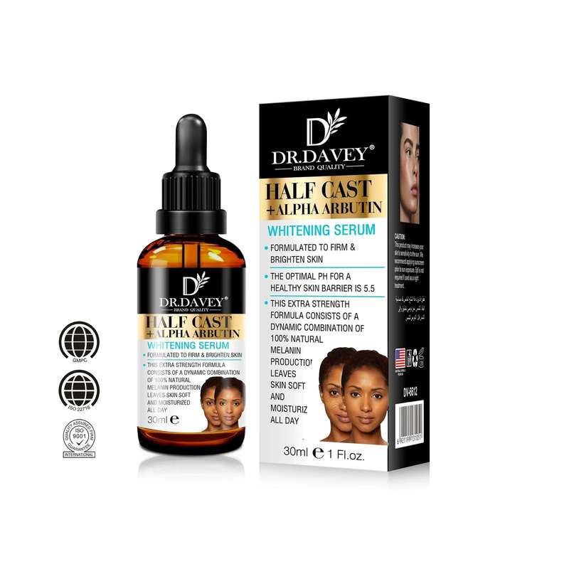 DR.Davey Half Cast +Alpha Arbutin Brightening Serum