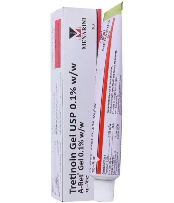 A-Ret Tretinoin Gel Usp 0.1% W/w