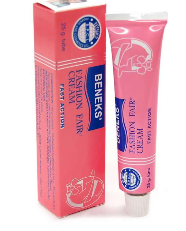Gluta White Collagen Kit - Cream, Serum With Beneks Fashion Fair Cream