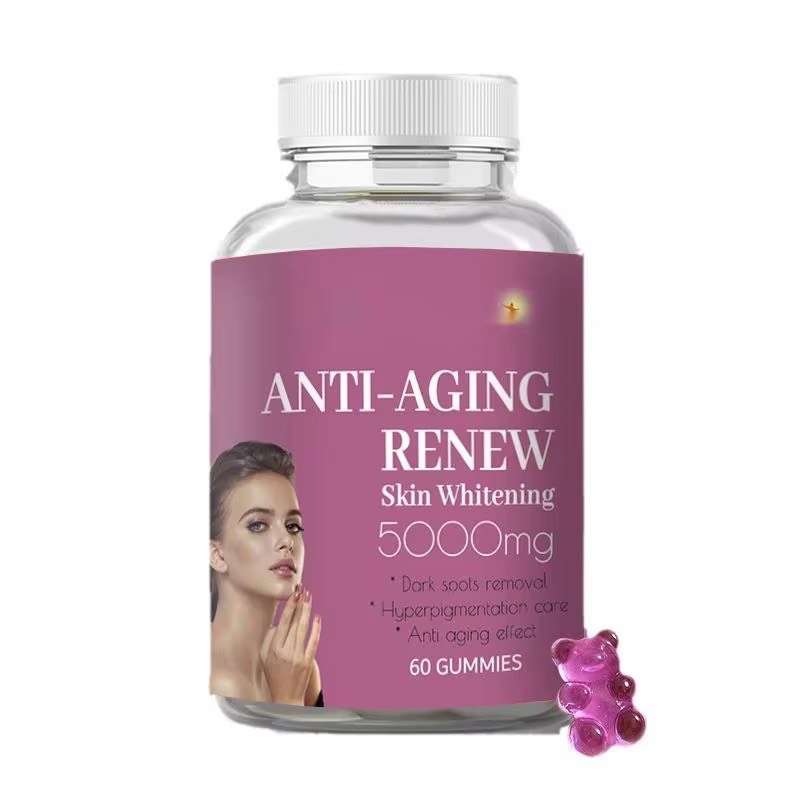 Anti-Aging Renew Gummies (5000mg) | Dietary Supplement for Dark Spots, Hyperpigmentation, and Ant...