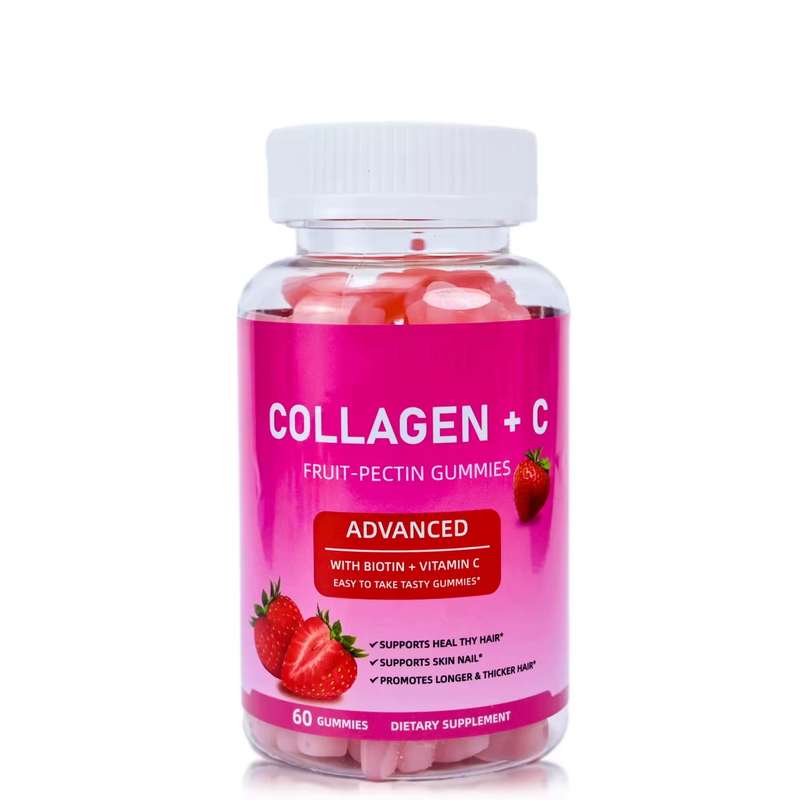Collagen + C Fruit-Pectin 60 Gummies