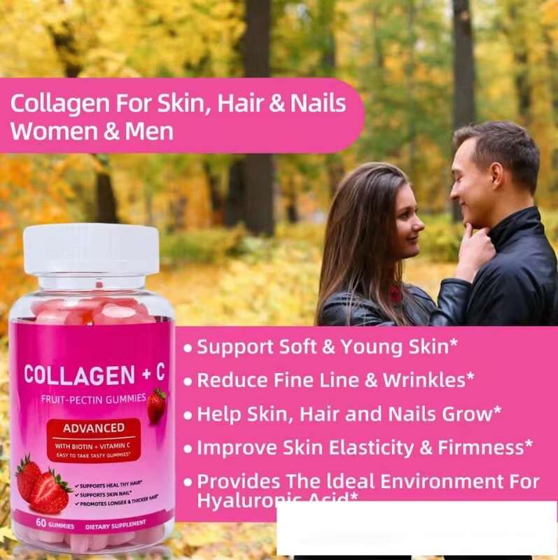 Collagen + C Fruit-Pectin 60 Gummies