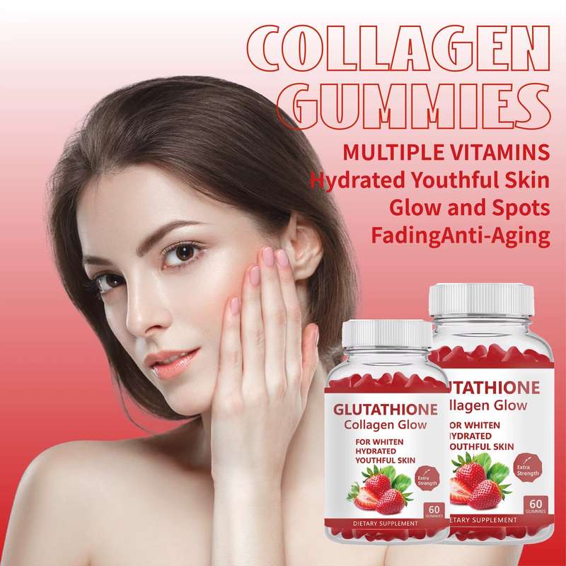 Glutathione Collagen Gummies Glow