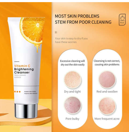 Sadoer Vitamin C Brightening Facial Cleanser 100gm