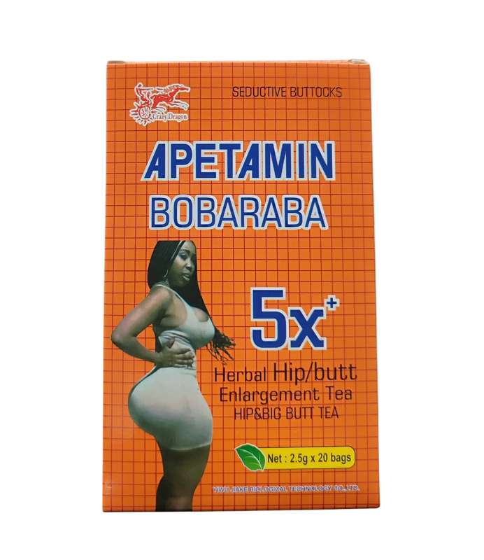 Apetamin Bobaraba Herbal Butt & Hip Enlargement Tea with Maca Root