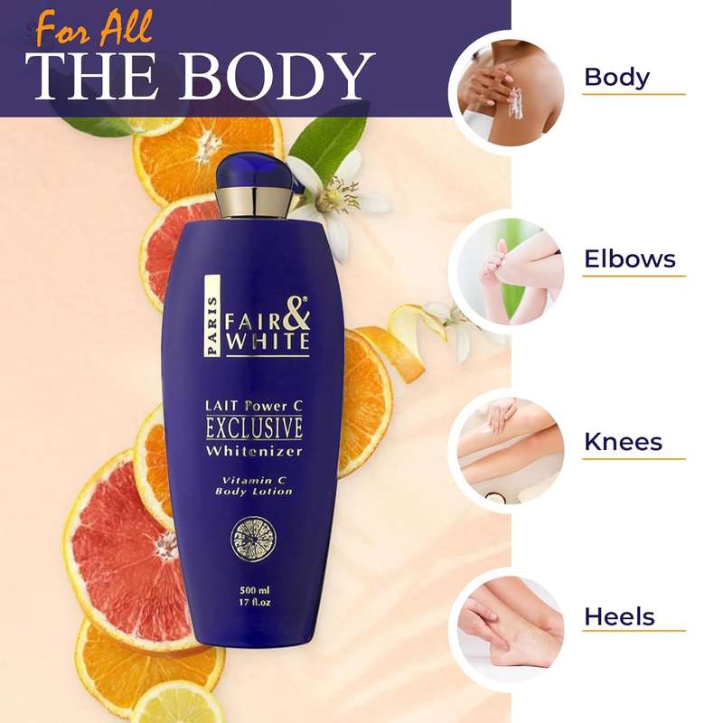 Fair & White Exclusive Brightening Body Lotion with Vitamin C  500ml