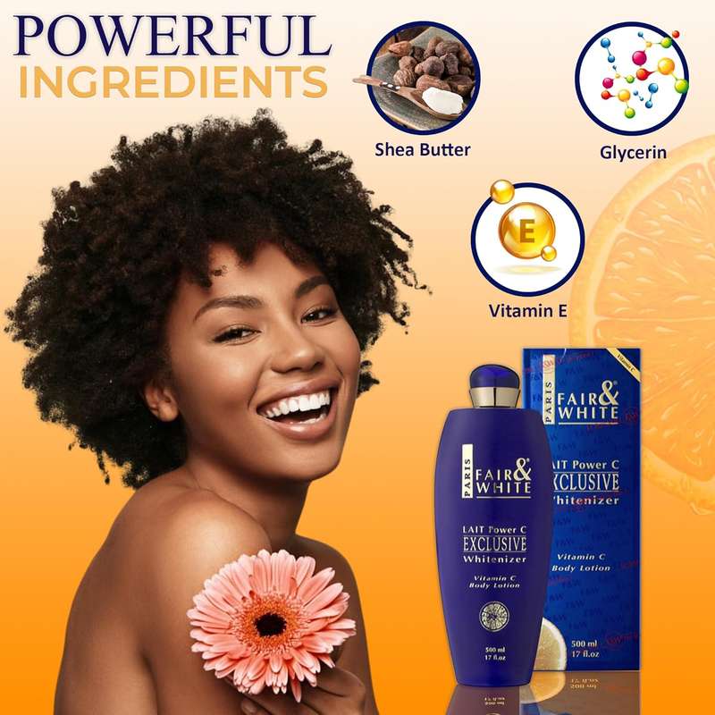 Fair & White Exclusive Brightening Body Lotion with Vitamin C  500ml