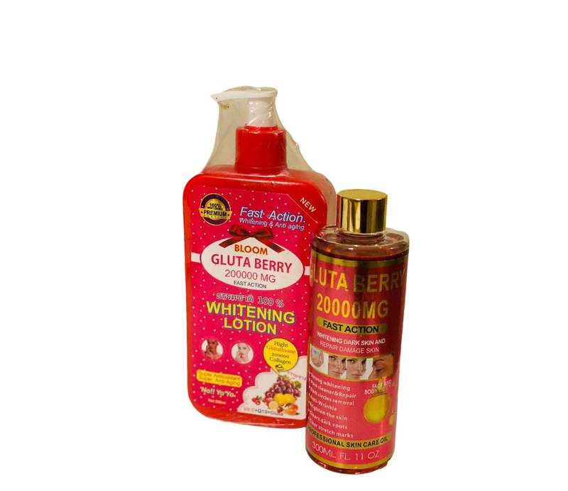 Gluta Berry Lotion and Oil