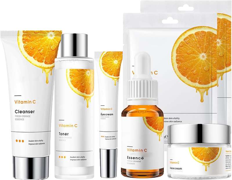 Vitamin C Serum Skincare Set