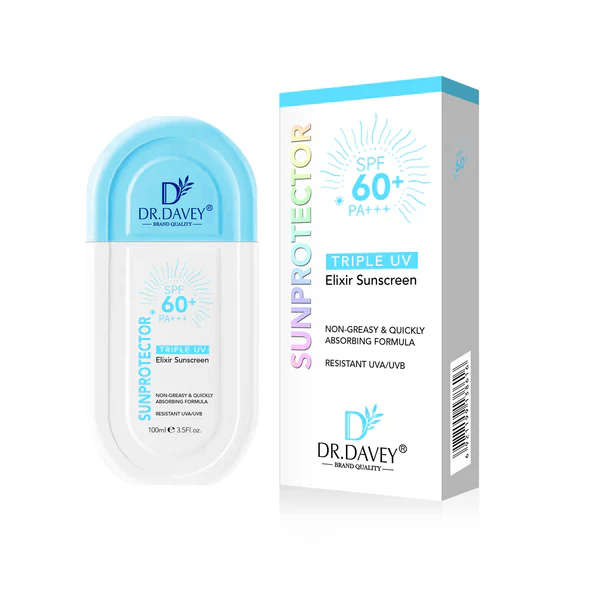 Dr. Davey Triple UV Elixir Sunscreen SPF60+ PA+++ 100ml