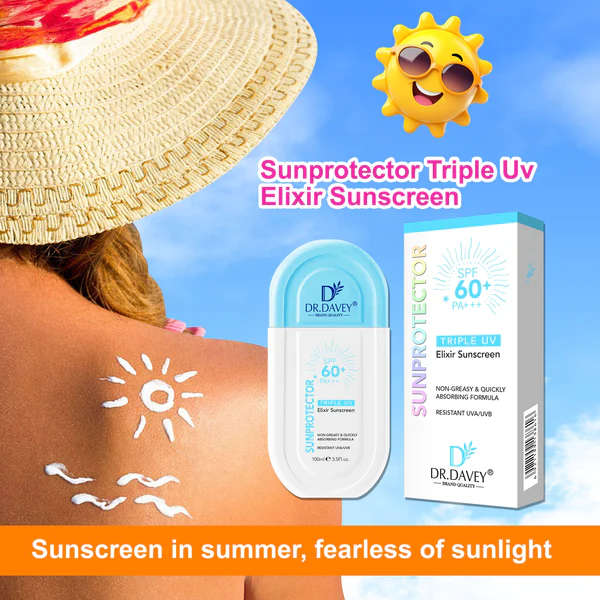Dr. Davey Triple UV Elixir Sunscreen SPF60+ PA+++ 100ml