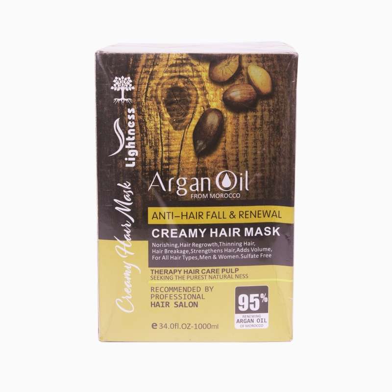 Lightness Argan Oil Anti Hair Fall & Renewal Creamy Hair Mask