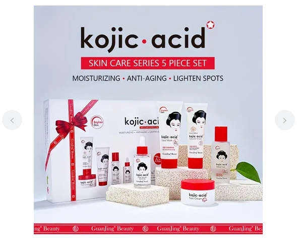 Kojic Acid Skin Care Series 5 Piece Set