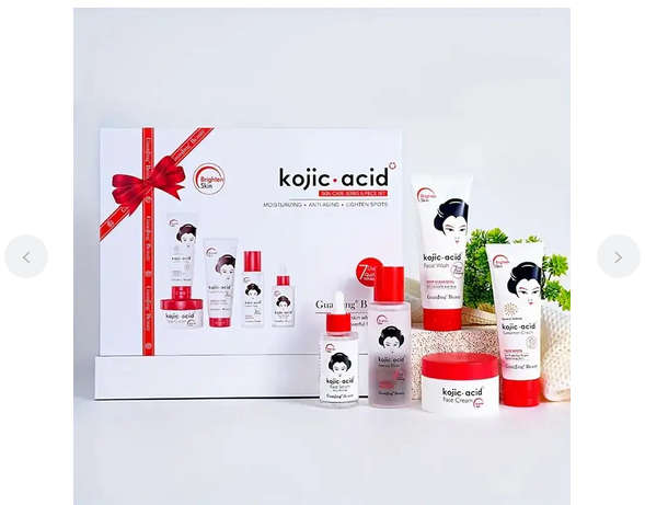 Kojic Acid Skin Care Series 5 Piece Set