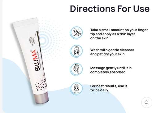 Biluma Skin Brightening Cream  Even Tone & Radiance Formula, 15g
