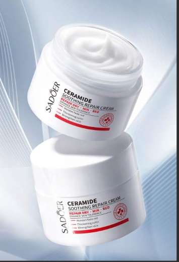 SADOER Ceramide Soothing Repair Cream  Hydrating & Barrier Support Moisturizer (50g)