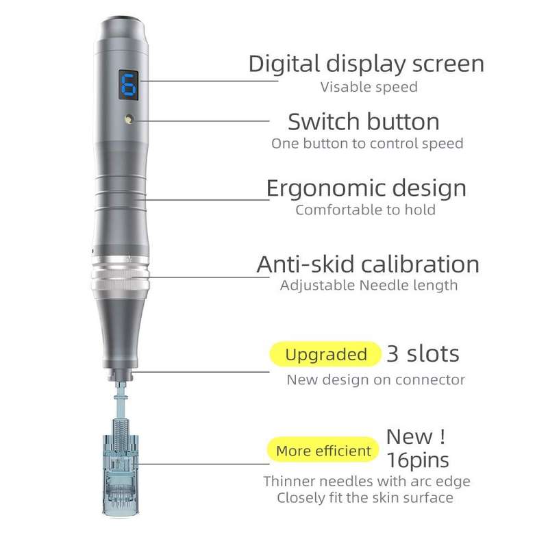 Dr Pen M8 Microneedling kit with 6 free cartridges