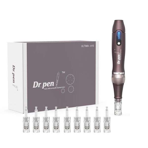 Dr Pen A10 Microneedling Kit with 10 Replacement Cartridges