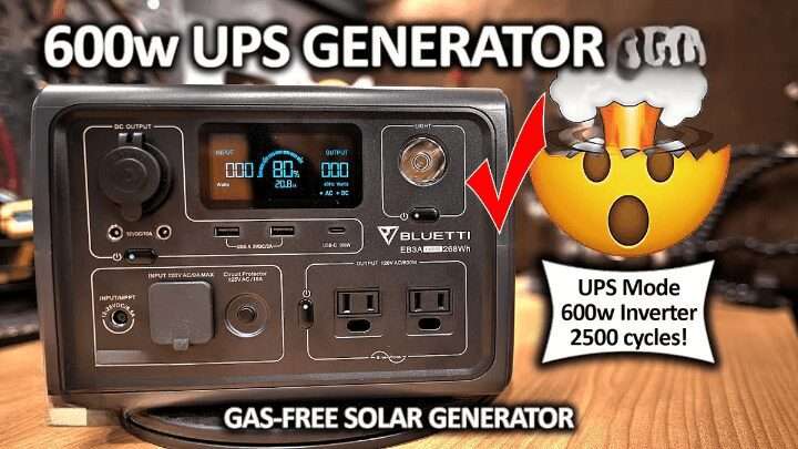 BLUETTI EB3A Portable Power Station