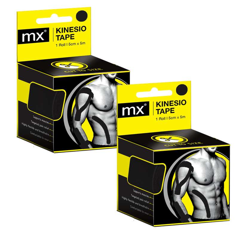 MX Kinesio Tape - 5cmx5m - 2 Boxes