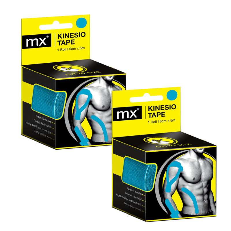 MX Kinesio Tape - 5cmx5m - 2 Boxes