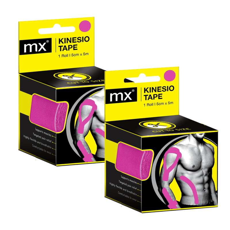 MX Kinesio Tape - 5cmx5m - 2 Boxes