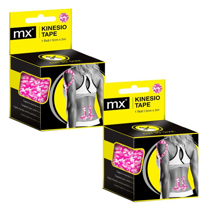 MX Kinesio Tape - 5cmx5m - 2 Boxes