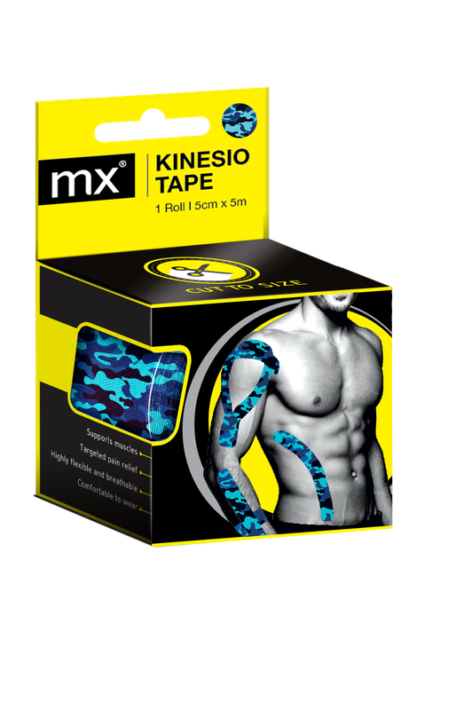 MX Kinesio Tape - 5cmx5m - Single Box