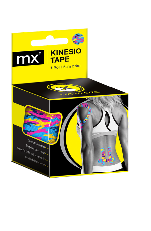 MX Kinesio Tape - 5cmx5m - Single Box