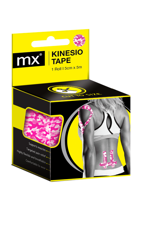MX Kinesio Tape - 5cmx5m - Single Box