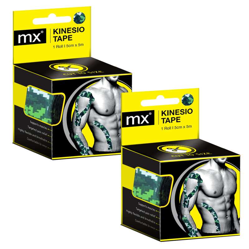 MX Kinesio Tape - 5cmx5m - 2 Boxes