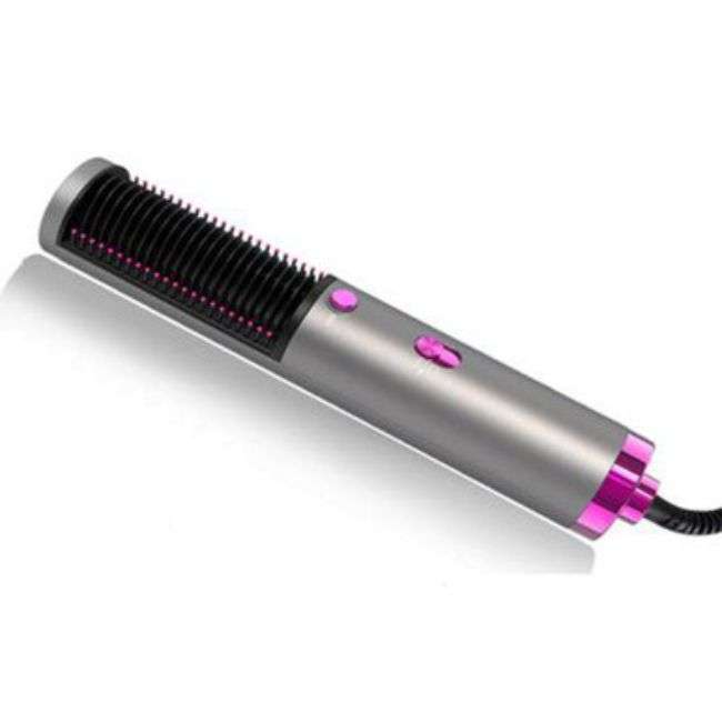 2-in-1 Hot Air Brush Dryer and Straightener