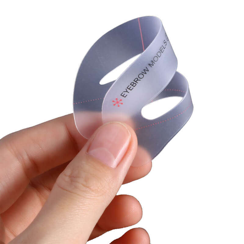 6 Models Eyebrow Stencil