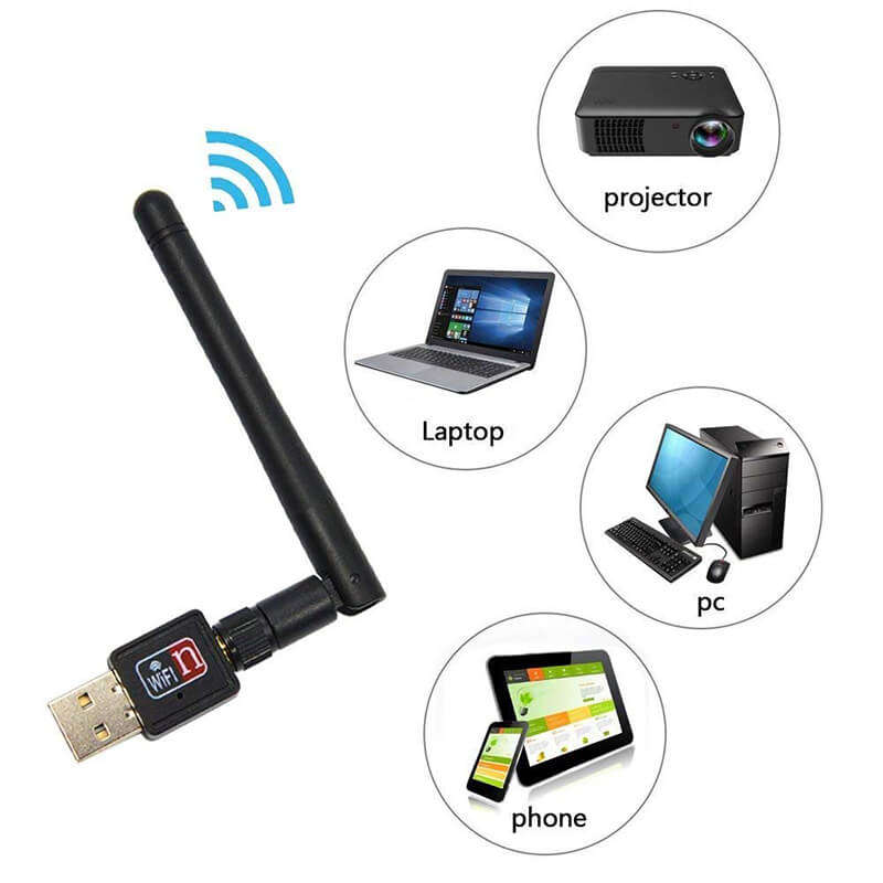 600Mbps Wireless Mini USB Adaptor WIFI Receiver