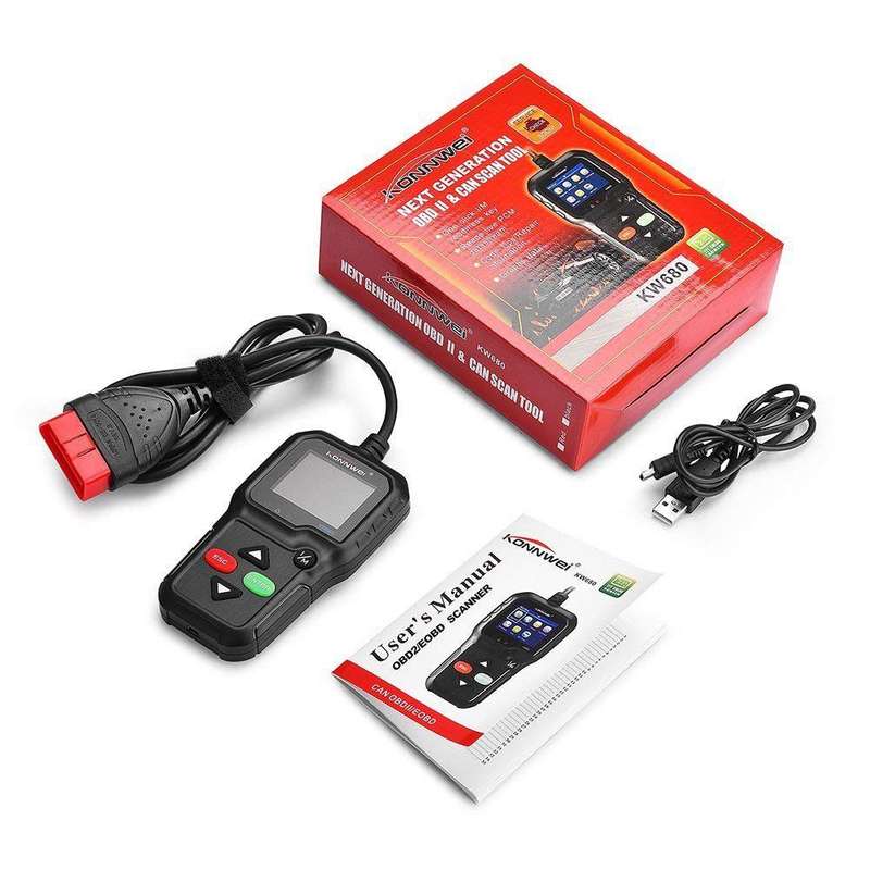 The KONNWEI KW680 OBD2 Automotive Diagnostic Scanner