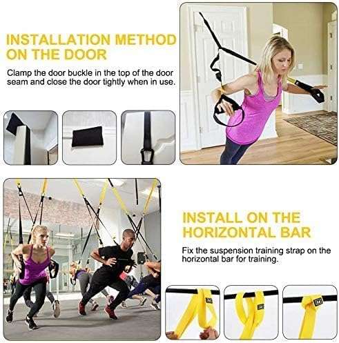 Bodyweight Training Straps Suspension System