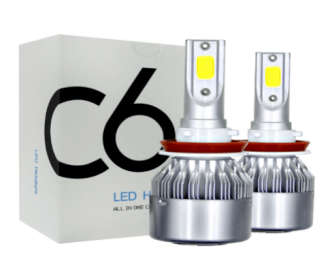 C6 LED Headlights H4