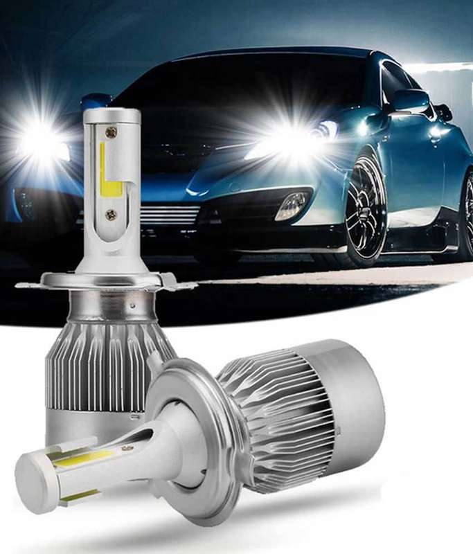 C6 LED Headlights H4