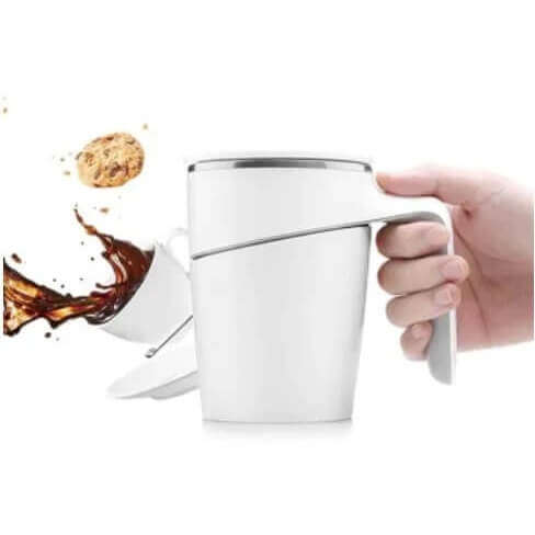 Clever Suction Design Spill Free Insulated Drink Mug