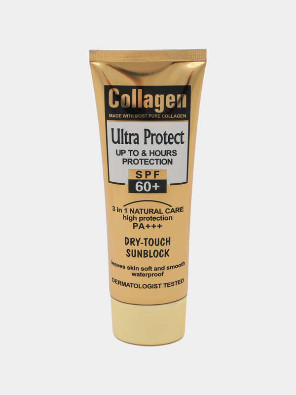 Collagen 60+ SPF Dry Touch Sunblock Cream 100ml