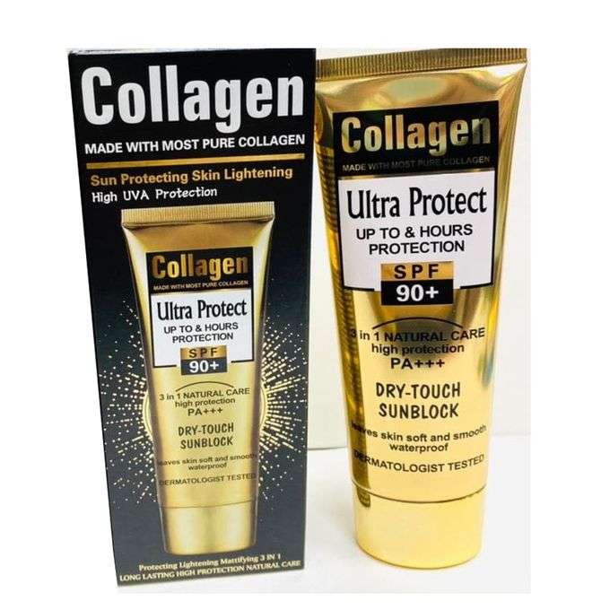 Collagen 60+ SPF Dry Touch Sunblock Cream 100ml